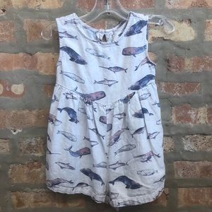 Old Navy Whale Romper Size 2